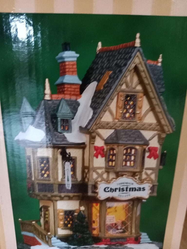 Kersthuis lemax, Diversen, Ophalen