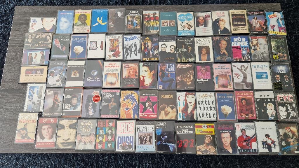 Partij Album Cassettebandjes, Gebruikt, Ophalen of Verzenden, Voorbespeeld, Pop