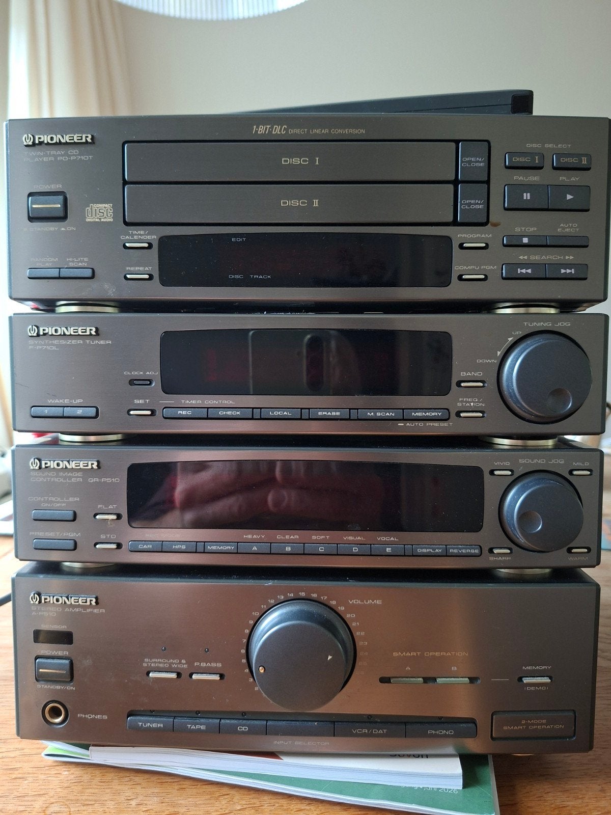 Pioneer Stereoset - CD-speler, Tuner, Equalizer, Versterker, Audio, Tv en Foto, Ophalen of Verzenden, Zo goed als nieuw, Pioneer