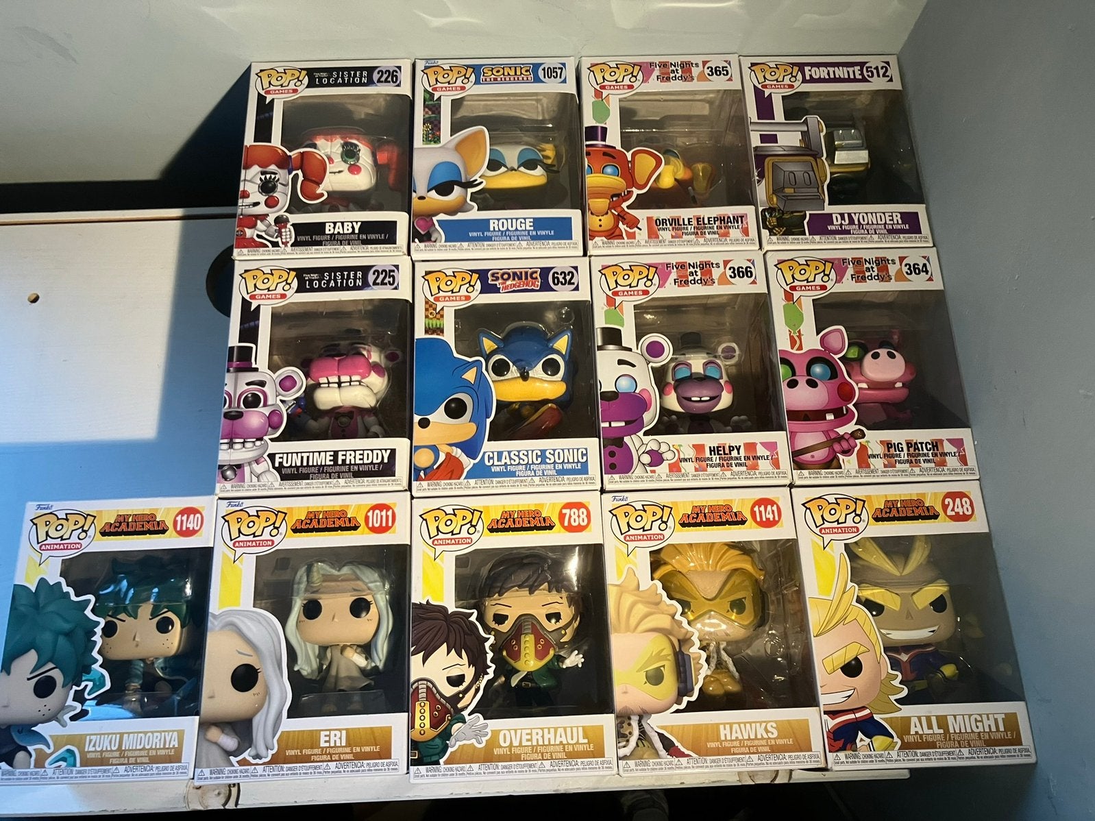Grote collectie Funko Pop! figuren (13 stuks), Ophalen, Gebruikt