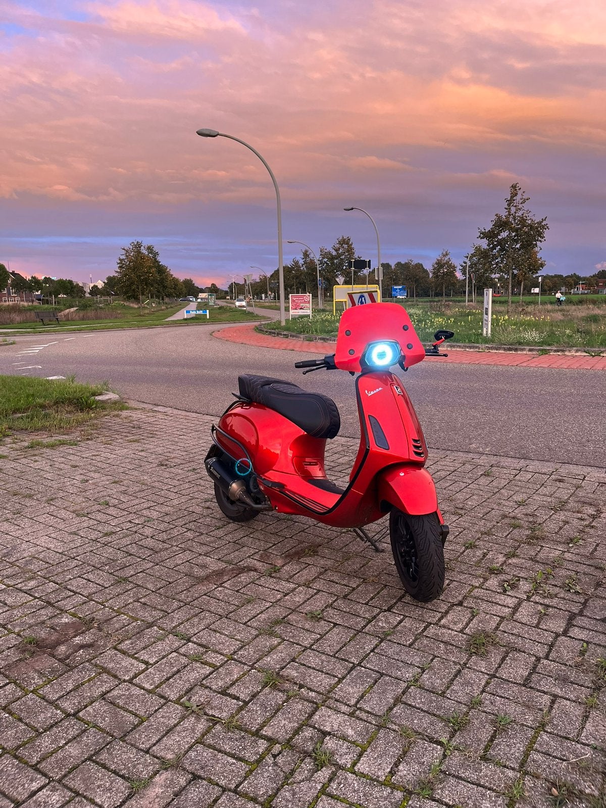 Vespa sprint 80cc malossi, Ophalen, Maximaal 45 km/u, Vespa S, Zo goed als nieuw
