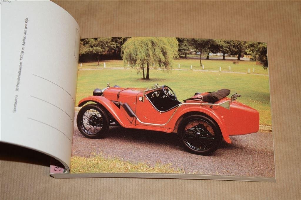 Sportauto's. Briefkaartenboek., Ophalen of Verzenden, Gelezen, Overige merken