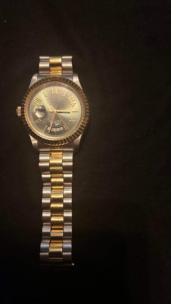 Lotus heren horloge, Sieraden, Tassen en Uiterlijk, Horloges | Dames, Ophalen of Verzenden, Zo goed als nieuw, Staal, Overige merken