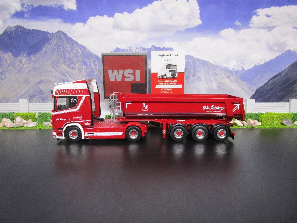 wsi 01-4087 scania r highline cr20h.johs toustrup, Ophalen of Verzenden, Nieuw, Bus of Vrachtwagen, Wsi