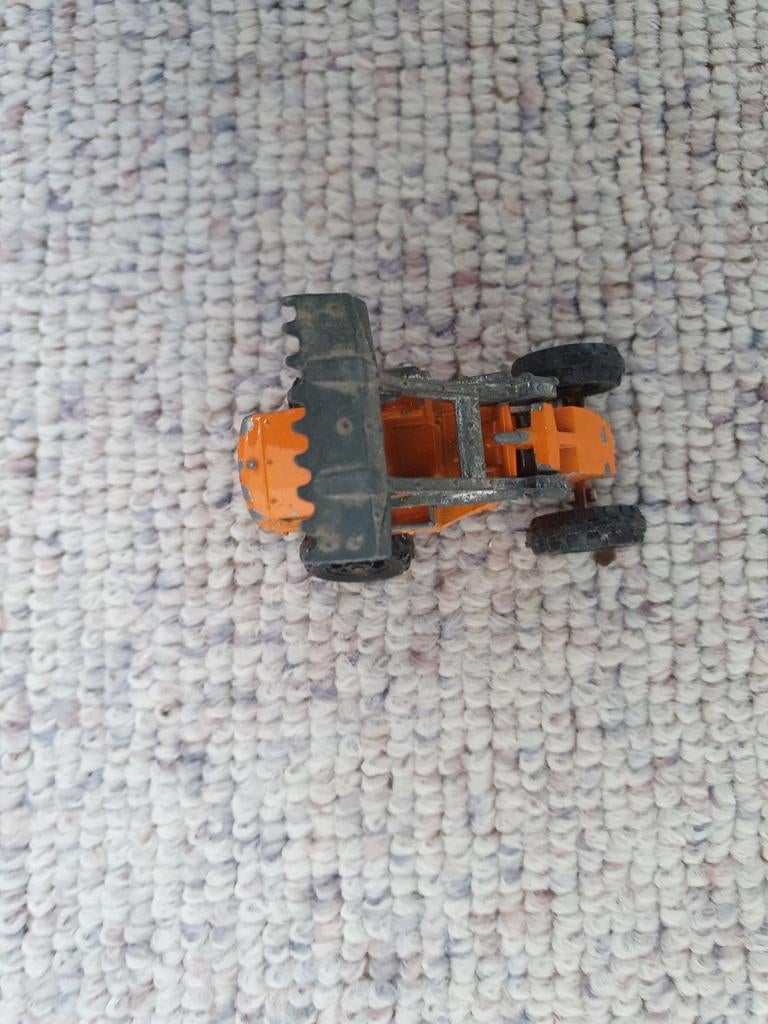 Majorette Tracto-pelle - Vintage verzamelobject, Ophalen of Verzenden, Gebruikt