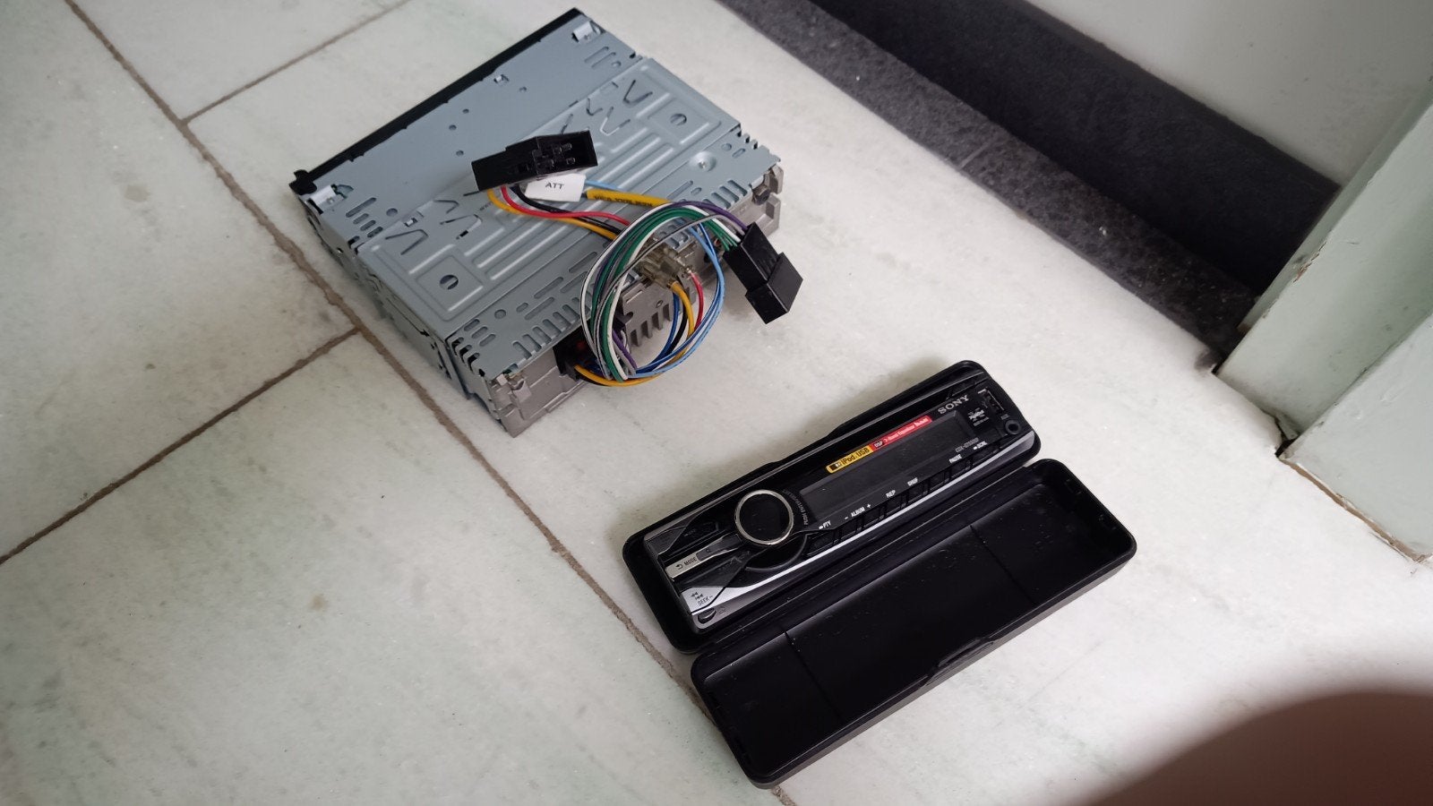 Sony autoradio cd speler met usb poort., Auto diversen, Autoradio's, Ophalen of Verzenden, Zo goed als nieuw
