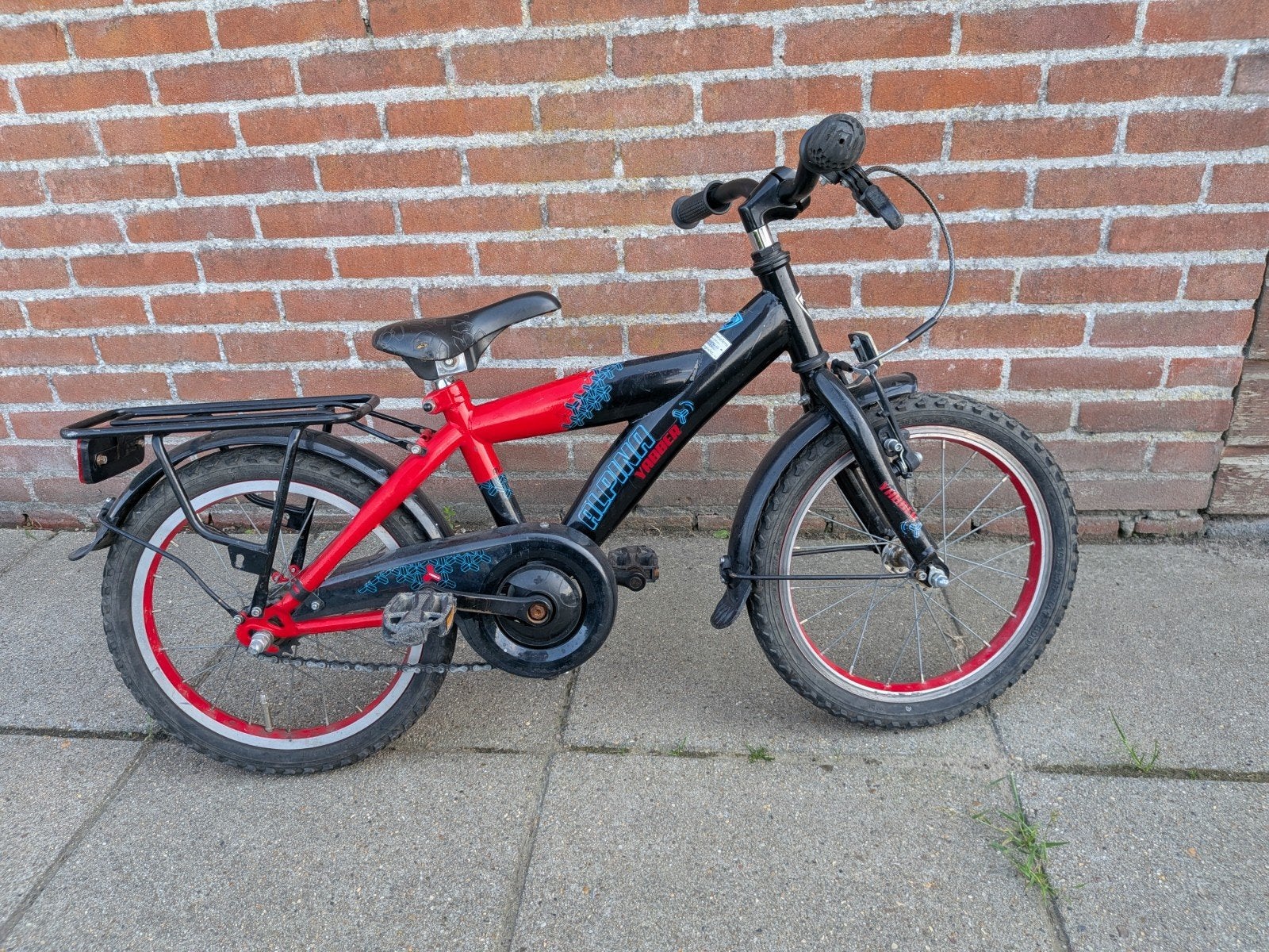 16 inch Alpina yabber, Fietsen en Brommers, Fietsen | Kinderfietsjes, Ophalen, Velgrem, Batavus Snake Alpina Trial Yabber cube bulls loekie sparta