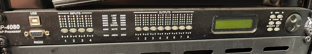 Xilica XP4080, Speaker processor, Muziek en Instrumenten, Ophalen of Verzenden, Zo goed als nieuw