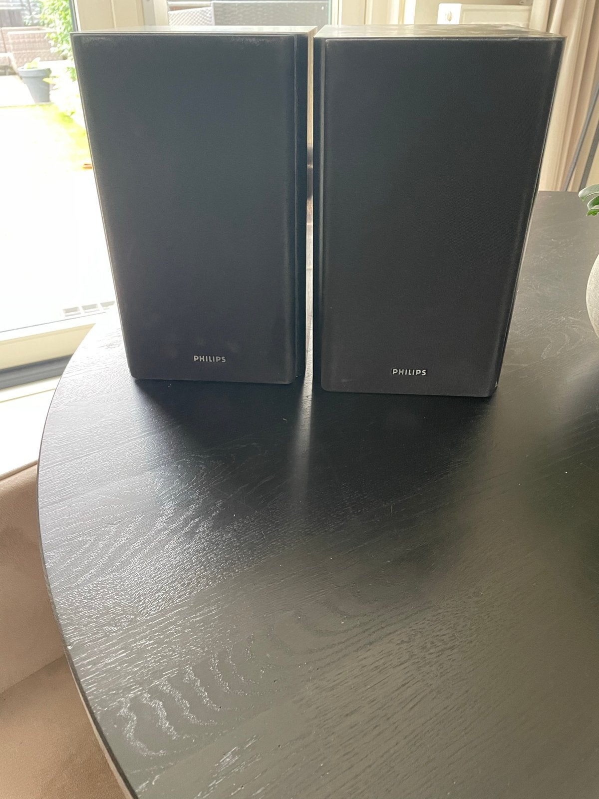 Philips MCD712 Boekenplank Speakers - Zwart, Philips, Gebruikt, Luidspreker compact, Boekenplank speaker