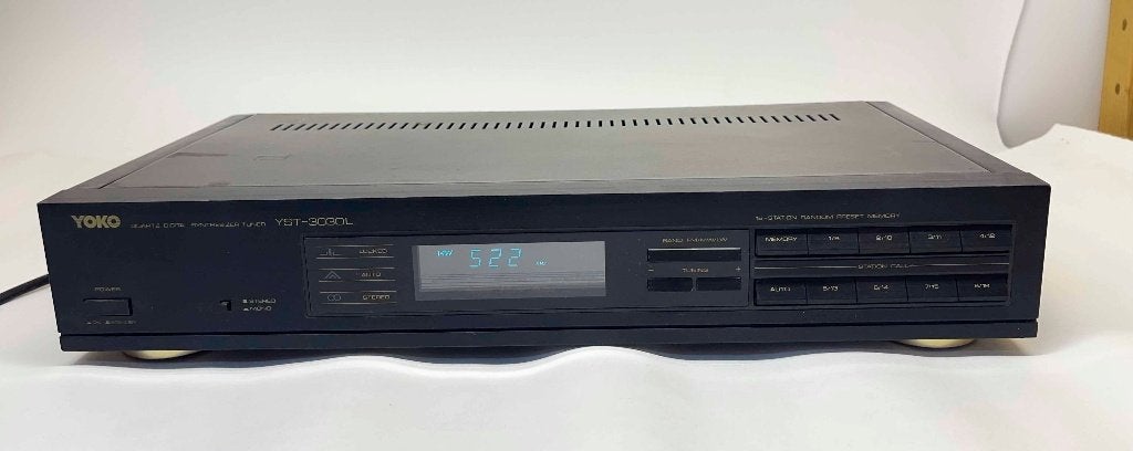 YOKO YST-3030L Quartz digital synthesizer AM-FM TUNER, N, N, Ophalen of Verzenden, Zo goed als nieuw
