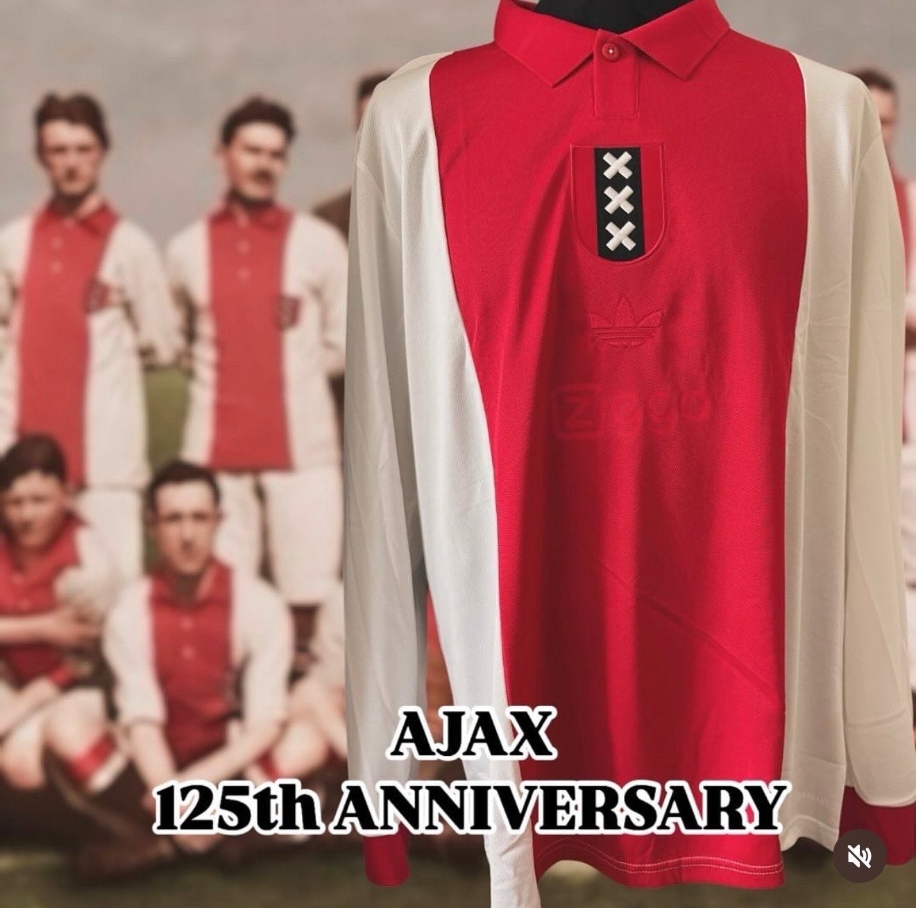 Ajax 125 jaar shirt - Cruijff 14 Authentiek, Verzenden, Nieuw, Ajax, Shirt