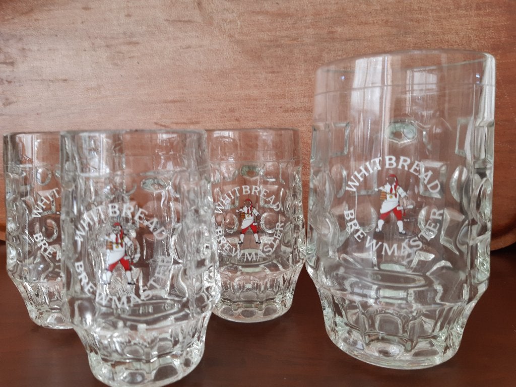 vintage glazen pullen, Ophalen