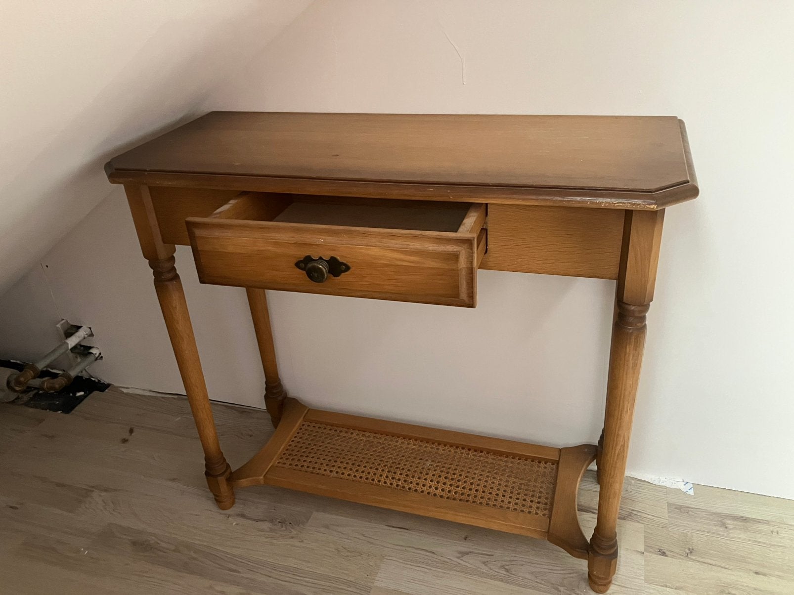 Bijzettafel webbing, Ophalen