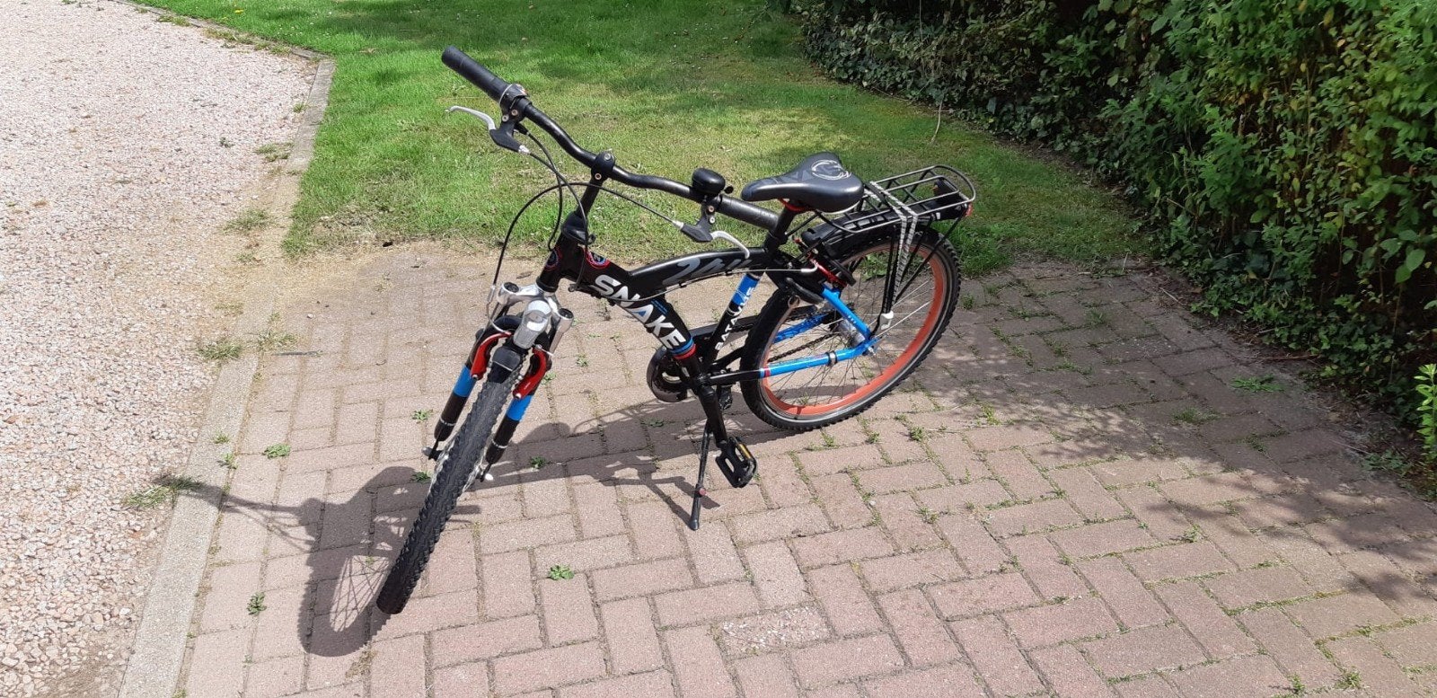 Batavus Snake 24 inch kinderfiets met versnellingen, Fietsen en Brommers, Fietsen | Heren | Herenfietsen, Gebruikt, Velgrem, Versnellingen