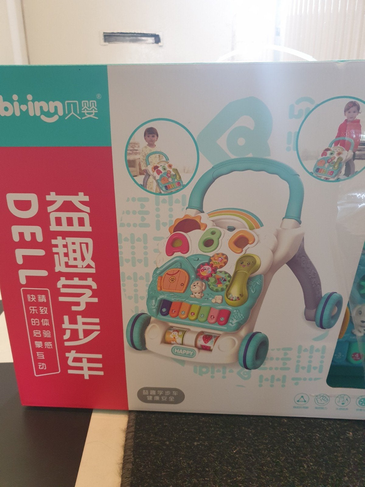Bibi-inn Baby Walker - Nieuw in doos, Ophalen of Verzenden, Nieuw, Overige typen, Met wieltjes