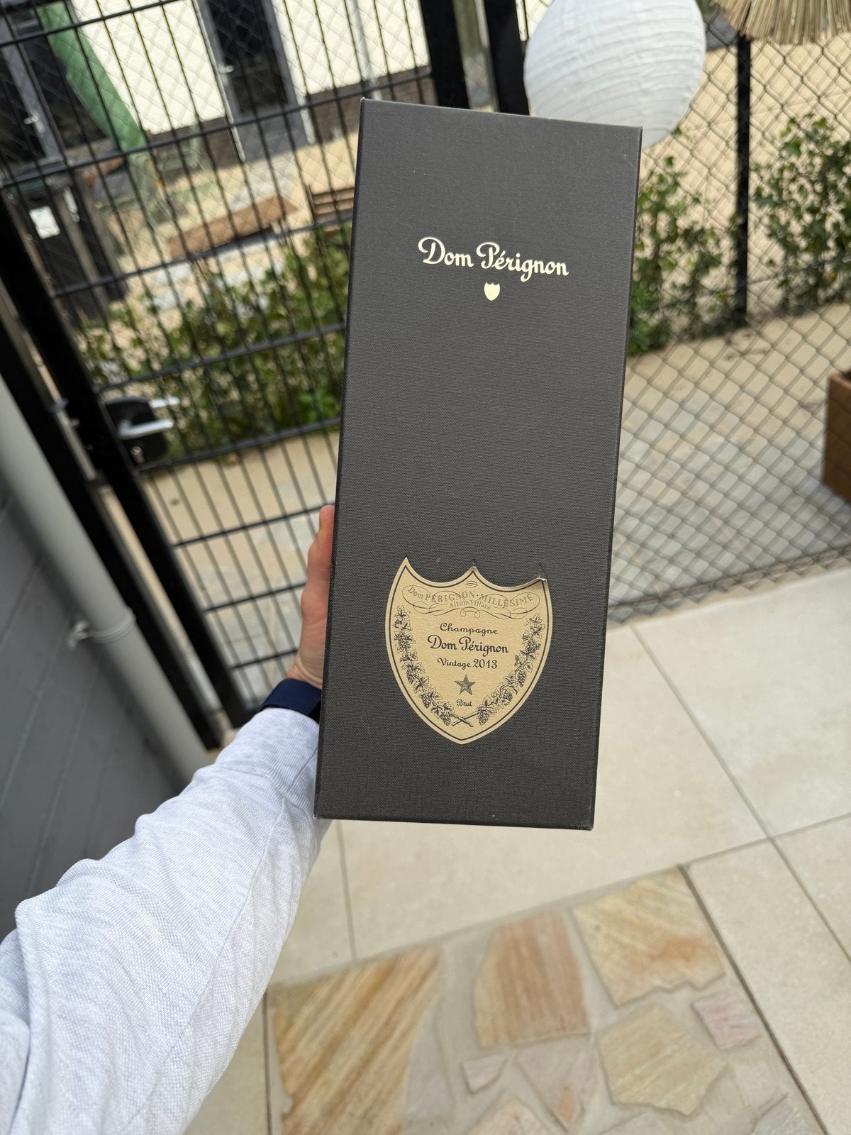 Lege Dom Perignon 2013 Doos - Vintage Staat, Ophalen of Verzenden, Gebruikt