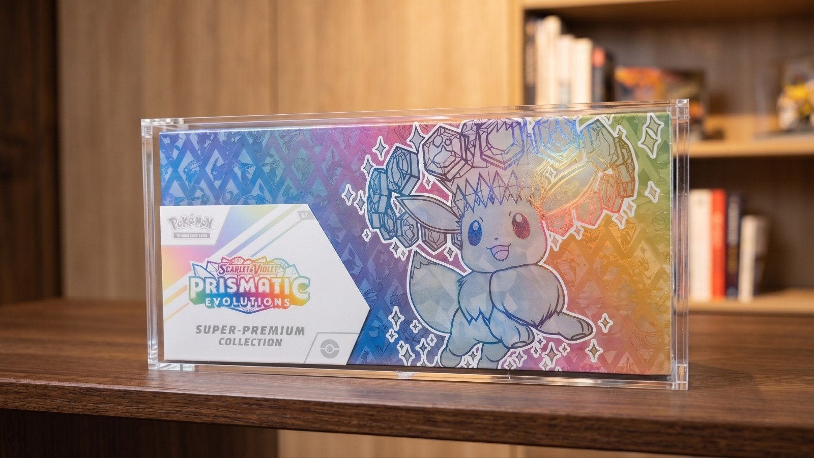 Pokémon Prismatic Evolutions Super-Premium Collectie, Ophalen of Verzenden, Zo goed als nieuw, Overige typen