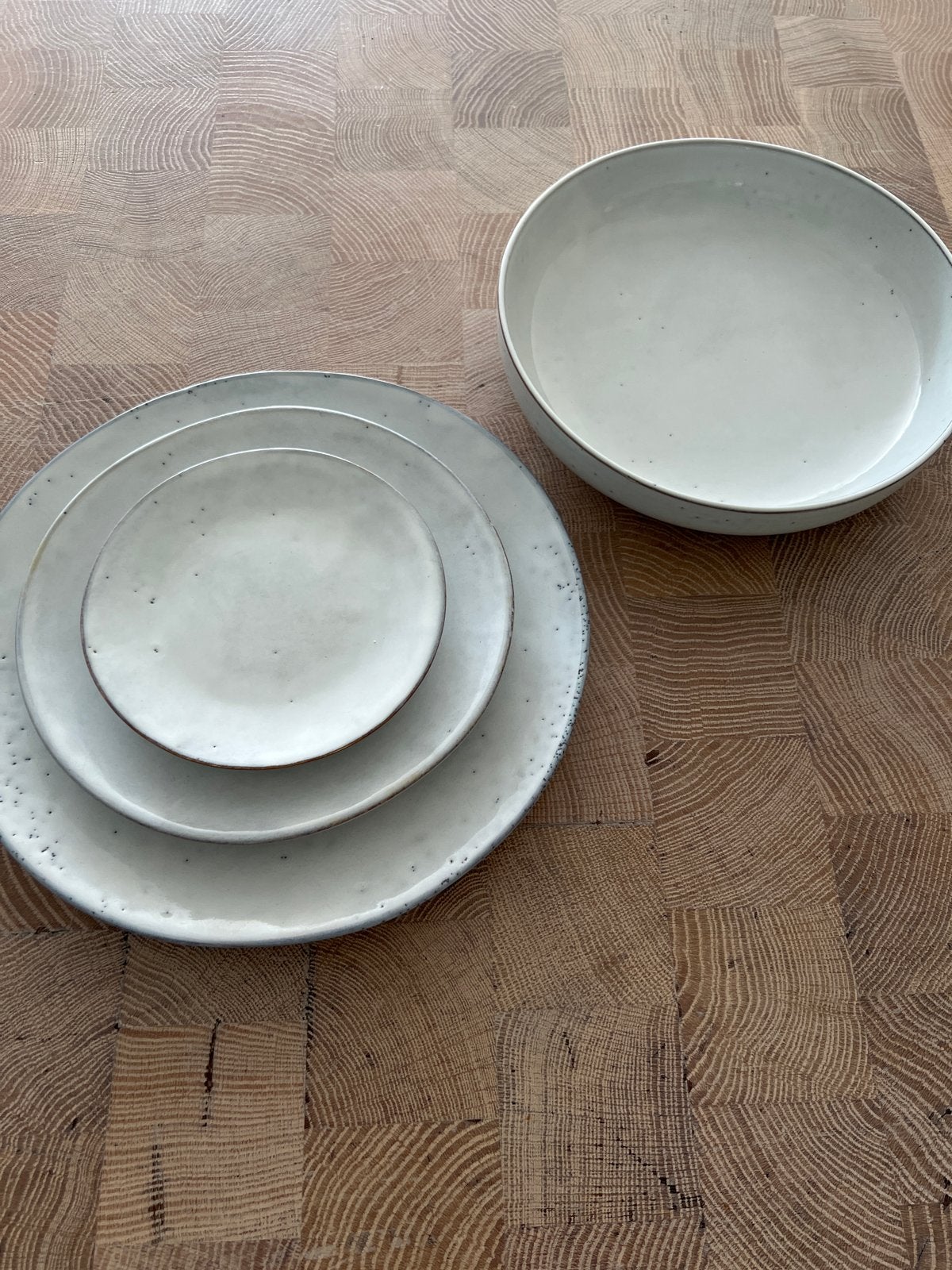 Broste copenhagen servies set, Keramiek, Ophalen of Verzenden, Zo goed als nieuw, Bord(en)