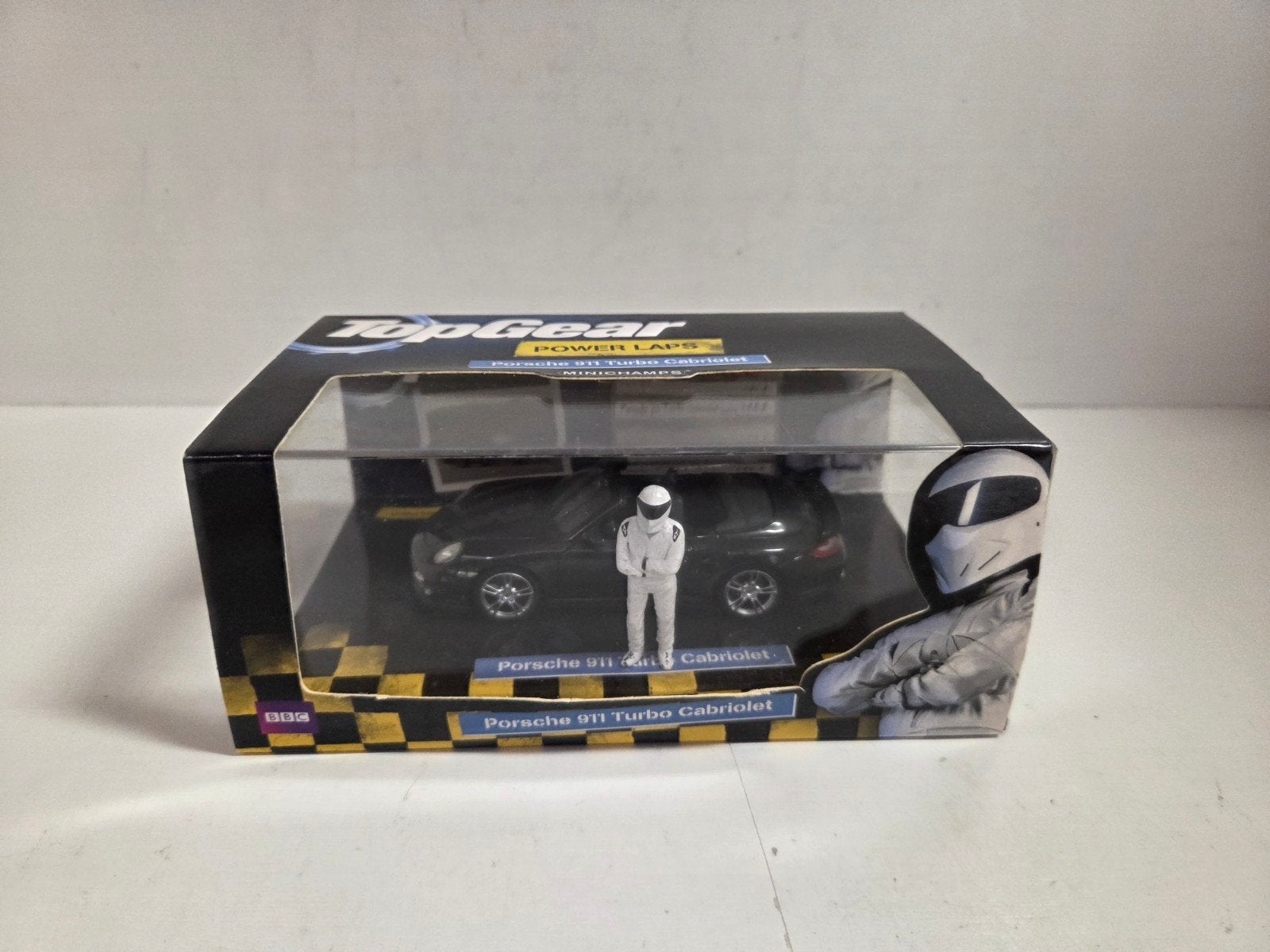 Minichamps Porsche 911 Turbo "Top Gear The Stig", Hobby en Vrije tijd, Modelauto's | 1:43, Auto, ., Ophalen of Verzenden, Zo goed als nieuw