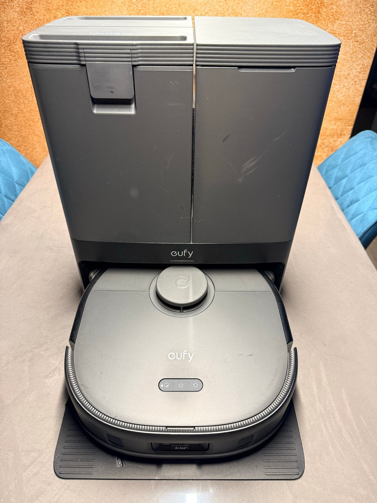 Eufy X10 Pro Omni Robotstofzuiger met veel accessoires, Ophalen, Overige merken, Automatisch legen, Zo goed als nieuw