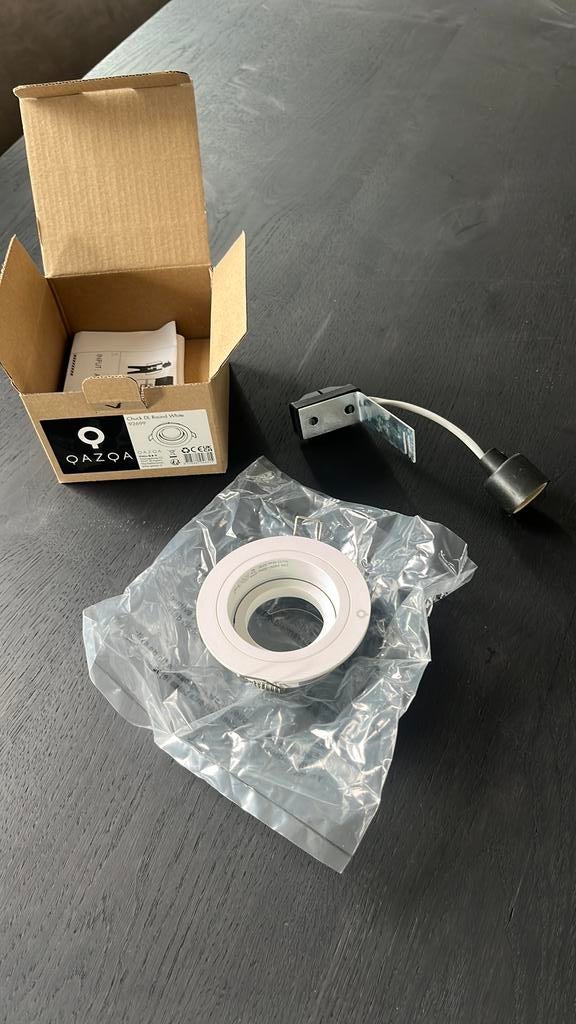 18 st. Witte spotjes, Huis en Inrichting, Lampen | Spots, Ophalen, Nieuw, Metaal of Aluminium