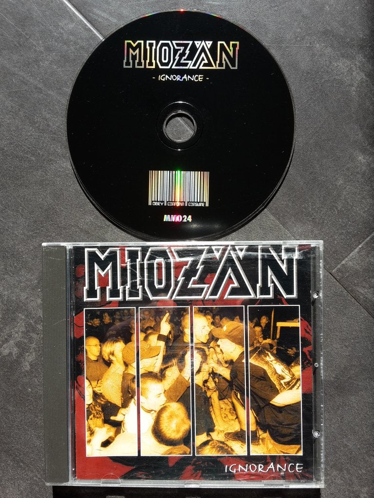 CD - Miozän - Ignorance - Hardcore Metal Punk, Ophalen of Verzenden, Zo goed als nieuw, Hardcore, Album
