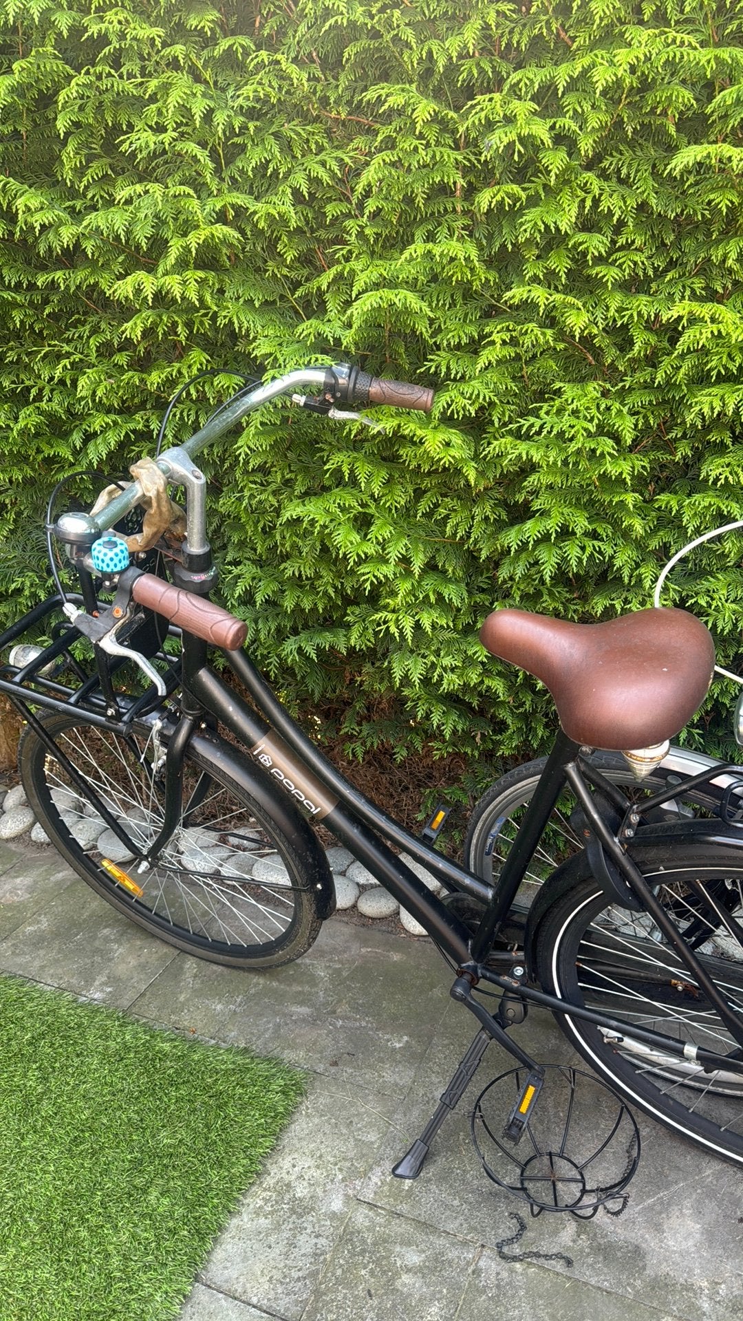 Fiets popal, Ophalen, Zo goed als nieuw