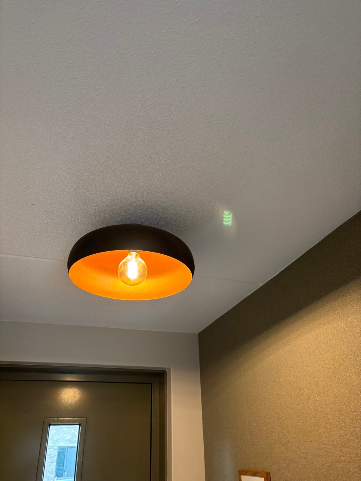 Plafondlamp karwei als nieuw, Zwart, Zo goed als nieuw, Plafondlamp, E27 (groot)