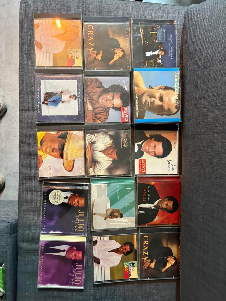 Collectie Julio Iglesias CD 14x, Cd's en Dvd's, Ophalen of Verzenden, Gebruikt