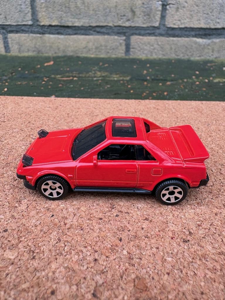 Matchbox Toyota MR2 rood, Hobby en Vrije tijd, Ophalen of Verzenden, Nieuw, Auto