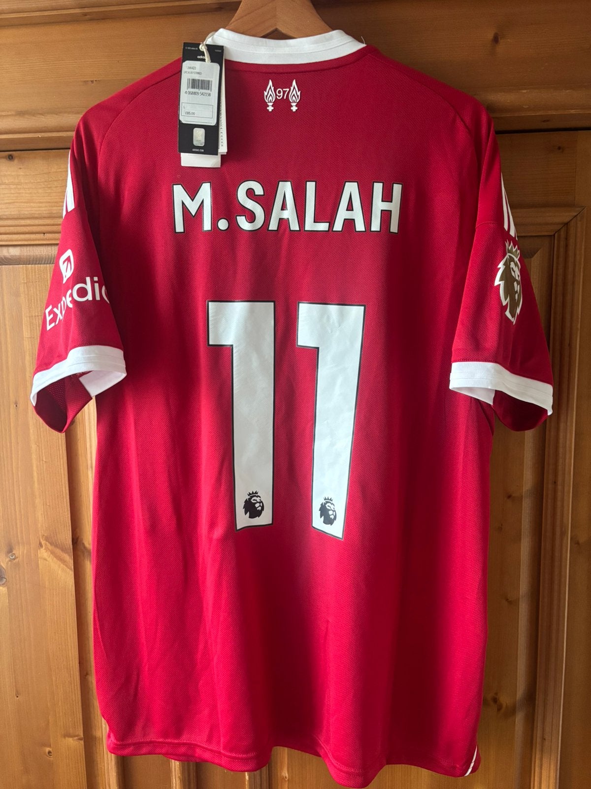 Liverpool adidas salah kit bnwt size L 25/26, Ophalen of Verzenden, Nieuw, Buitenlandse clubs, Shirt