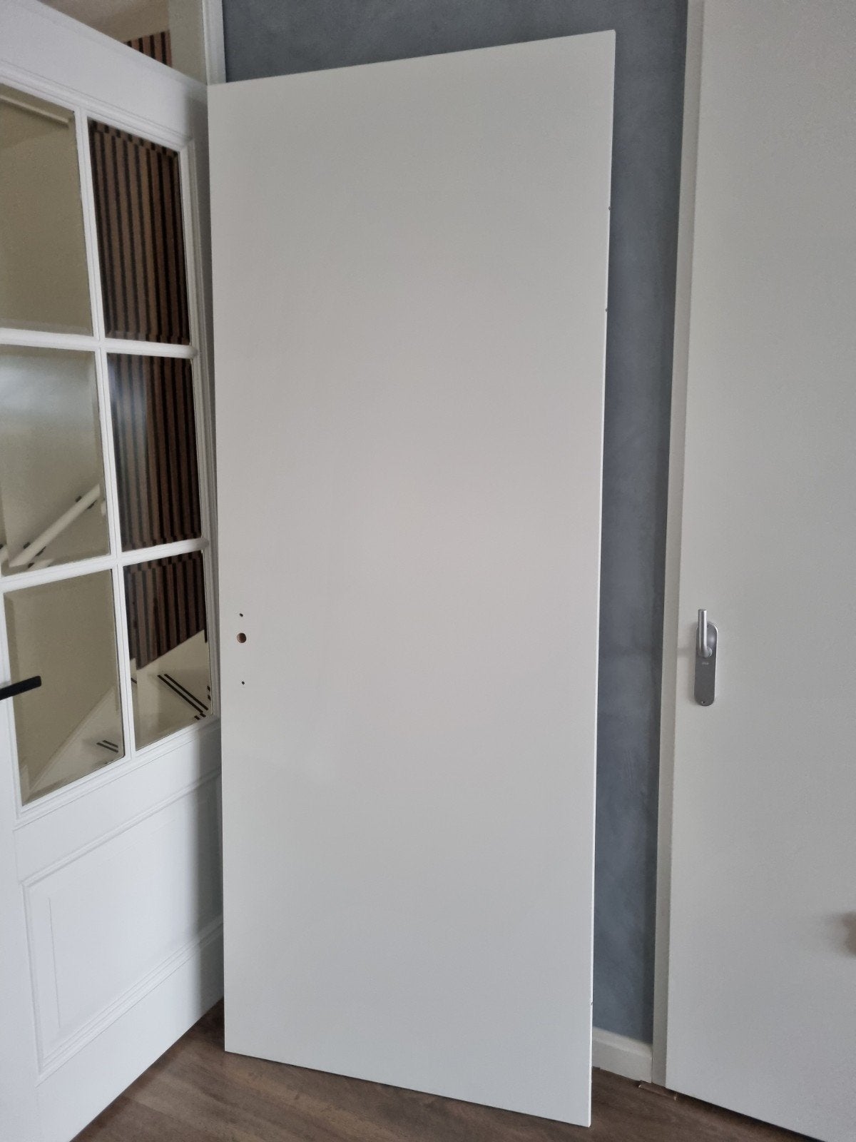 Zo goed als nieuwe Svedex opdekdeur, 231.5x90.4cm, Ophalen, 80 tot 100 cm, 215 cm of meer, Binnendeur