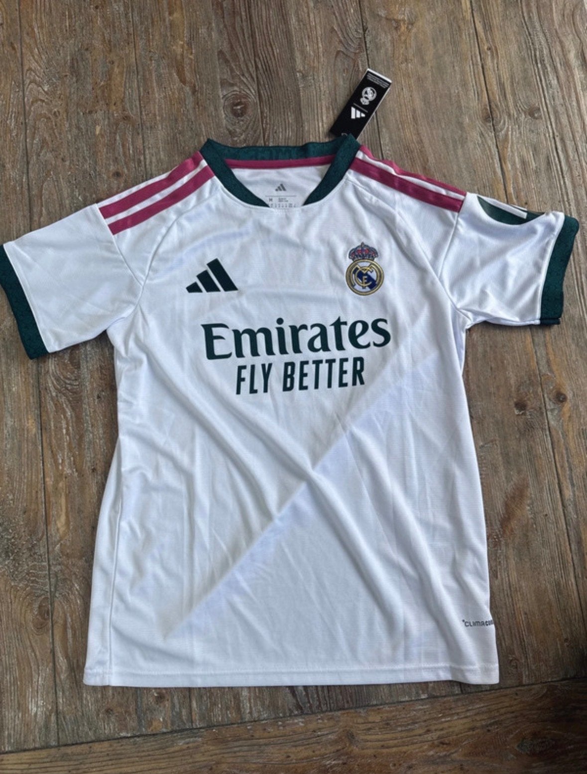 Real Madrid Thuisshirt Bellingham #5 Maat M, Wit, Nieuw, Voetbal, Verzenden