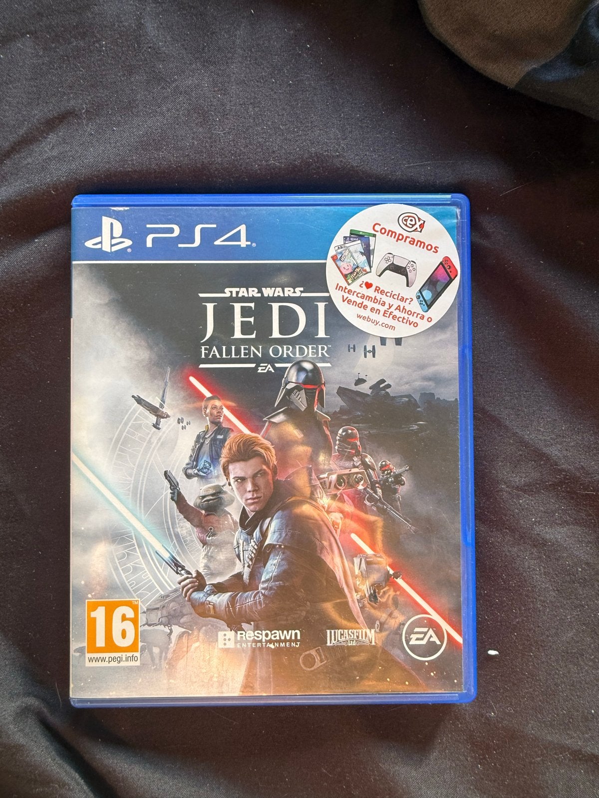 Star Wars Jedi: Fallen Order PS4/PS5, 1 speler, Zo goed als nieuw, Vanaf 16 jaar, Ophalen
