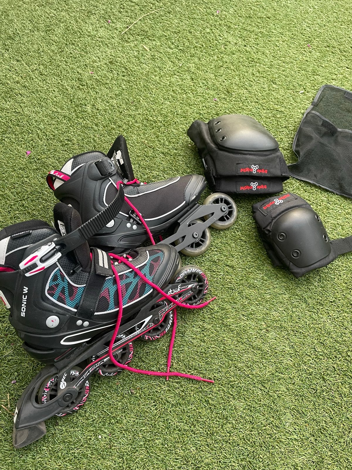 Skeelers Sonic Comfort Fit Stuf Maat 39 met bescherming, Sport en Fitness, Skeelers, Overige merken, Gebruikt, Ophalen of Verzenden