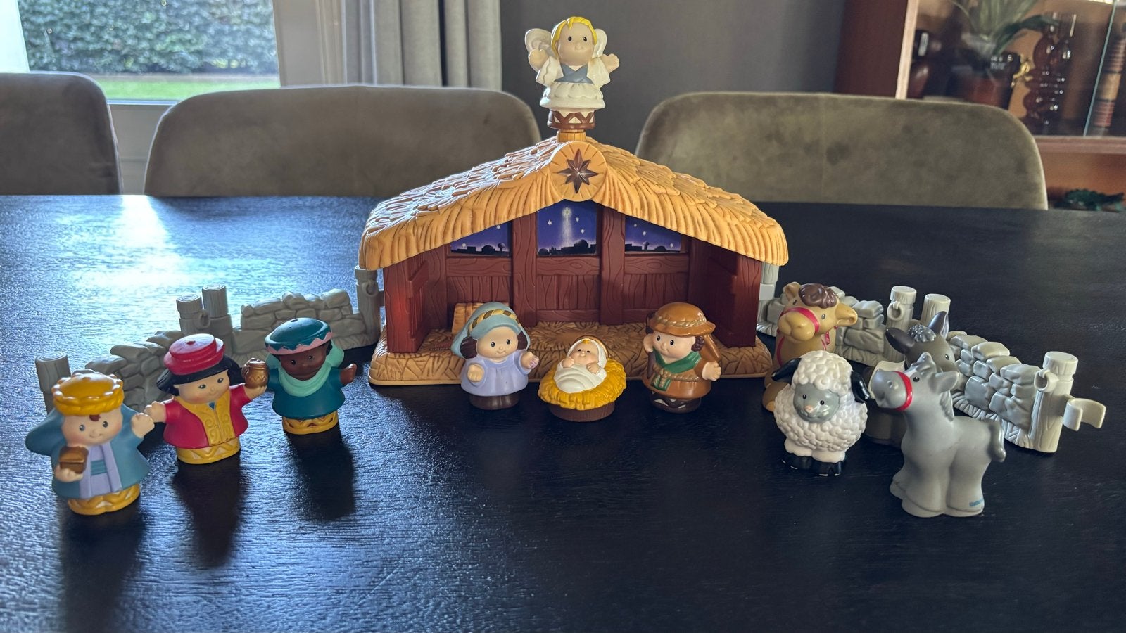 Kerststal little people, Kinderen en Baby's, Ophalen of Verzenden, Speelset