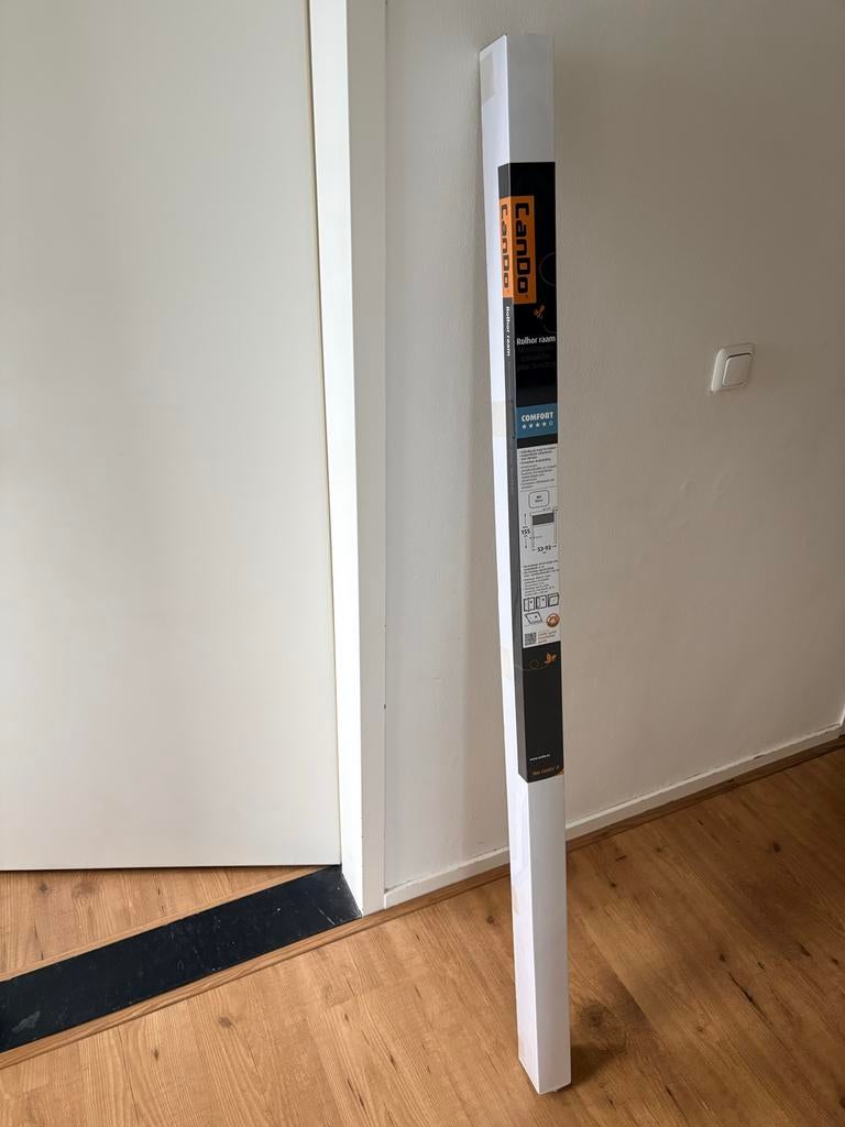 Rolgordijn wit CanDo Comfort, Ophalen, Wit, Nieuw, 50 tot 100 cm