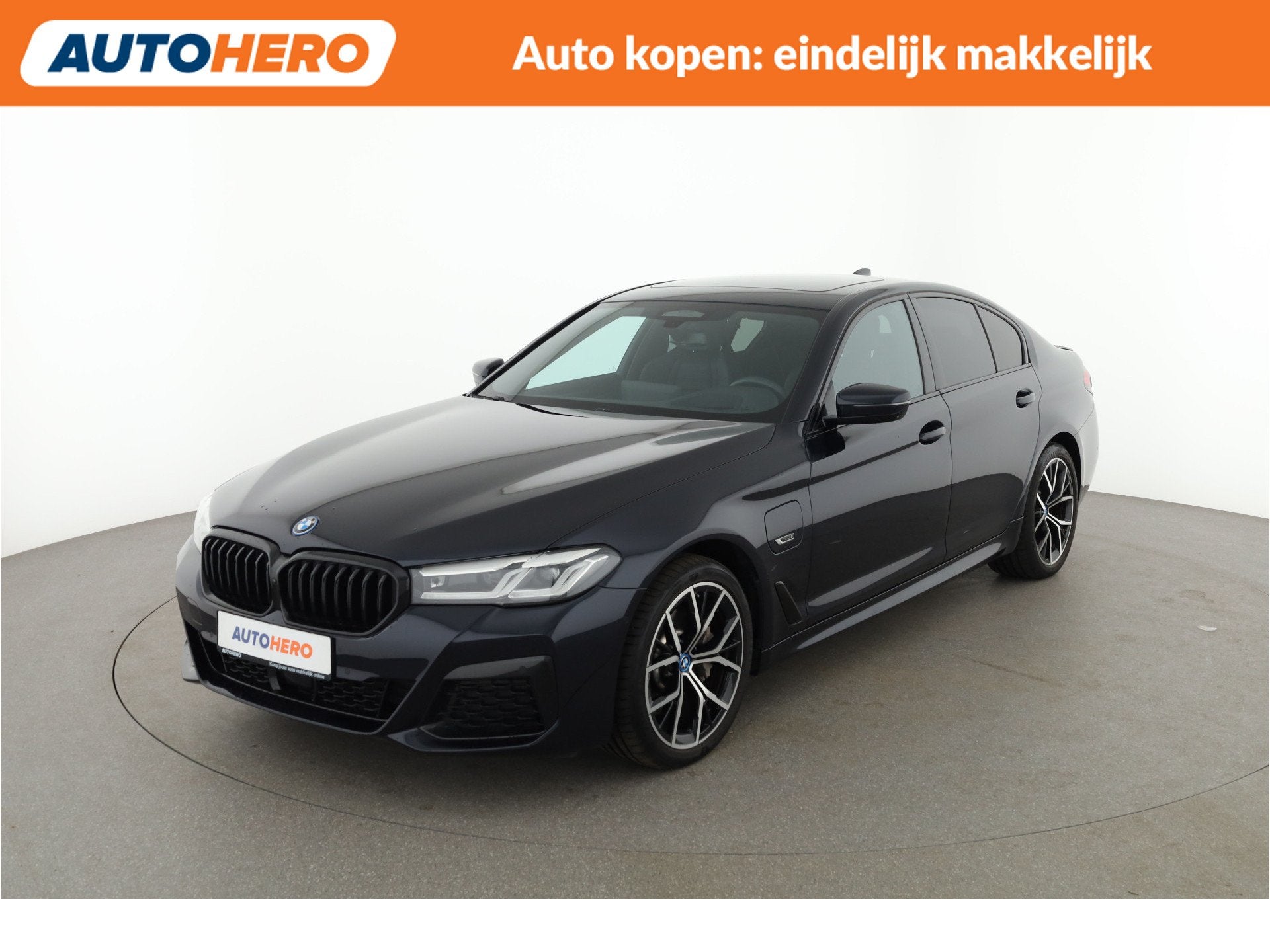 BMW 5 Serie 530e xDrive Business Edition Plus Sensatec | ZP7, 1998 cc, Gebruikt, 4 cilinders, Zwart