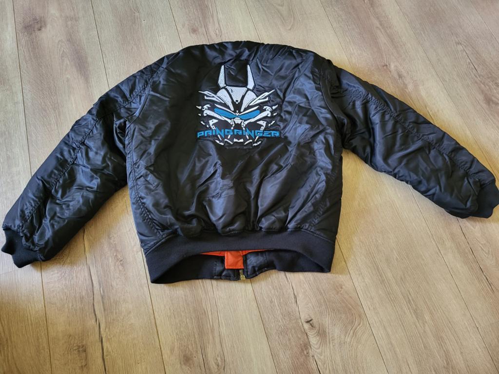 Painbringer bomberjacket Thunderdome, Maat 52/54 (L), Zwart, Ophalen of Verzenden, Zo goed als nieuw