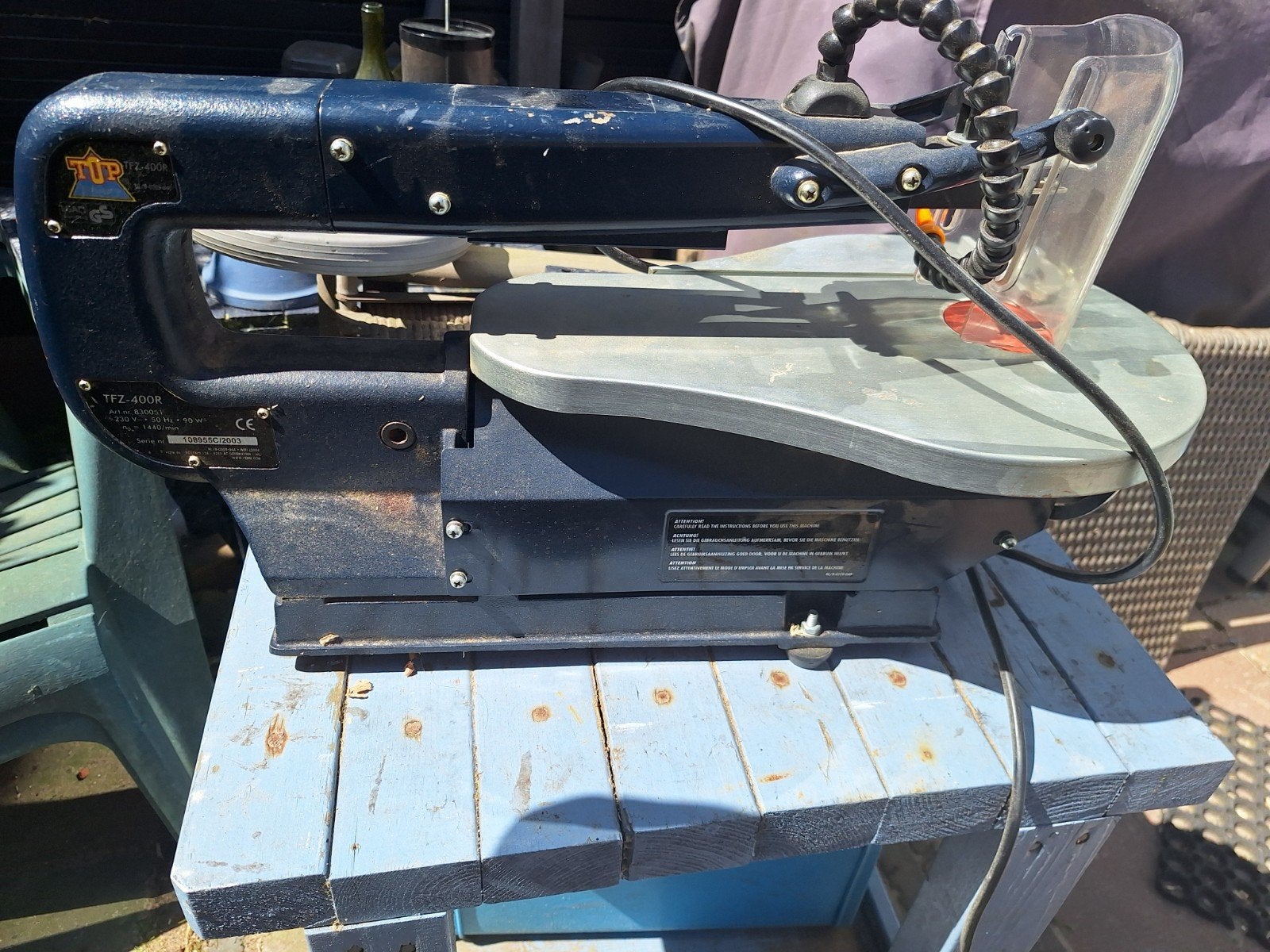Top Craft figuurzaag machine, Ophalen, Topcraft, Zo goed als nieuw, 30 tot 70 mm