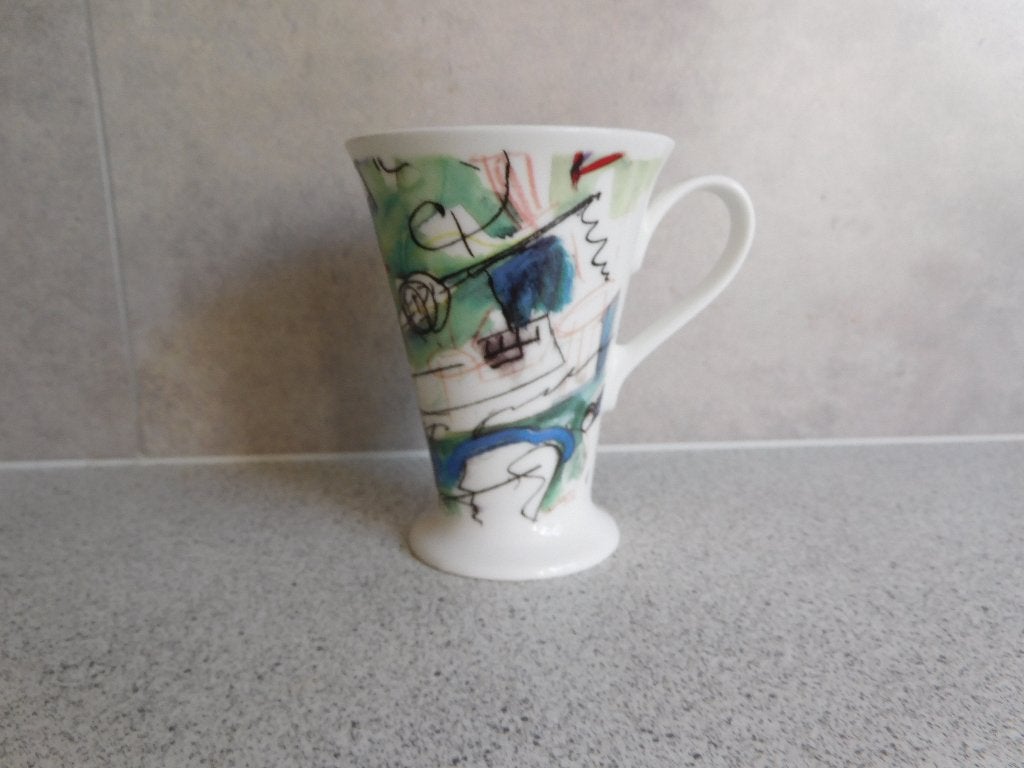 Mok JK98 Art Collection Nr. 06 Telephone Baby, Huis en Inrichting, Keuken | Servies, Overige merken, Zo goed als nieuw, Overige stijlen