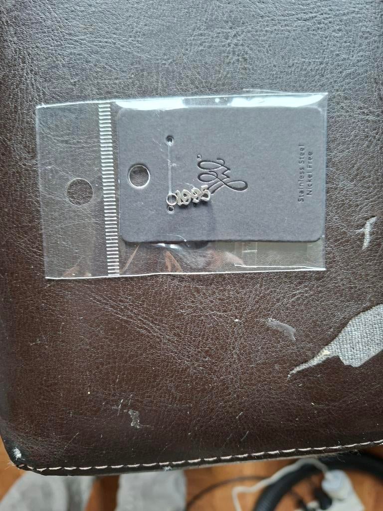 Bedel '1995' van roestvrij staal, nikkelvrij, Overige merken, Overige materialen, Onbekend, Nieuw