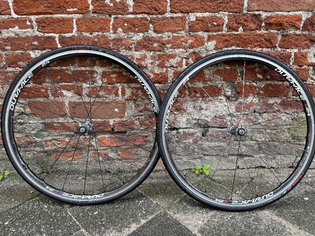 Shimano Dura-Ace C24 wielset, Ophalen, Gebruikt, Racefiets, Carbon