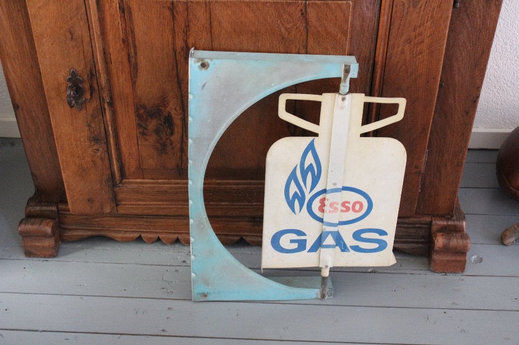 esso reclamebord, Ophalen of Verzenden, Gebruikt, Reclamebord