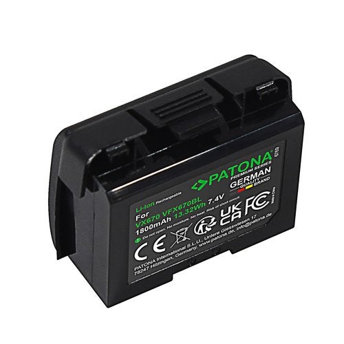 Premium battery Verifone VX670 24016-01-R, Nieuw