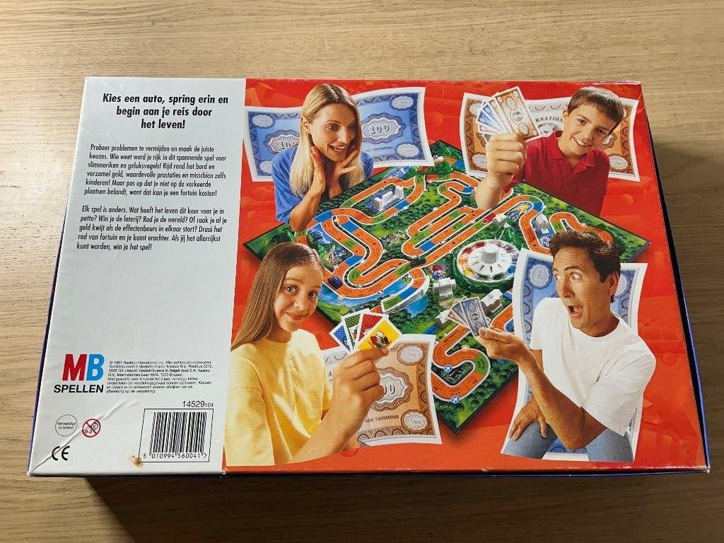 Levensweg MB Bordspel, Hobby en Vrije tijd, Gezelschapsspellen | Bordspellen, Ophalen of Verzenden, Gebruikt