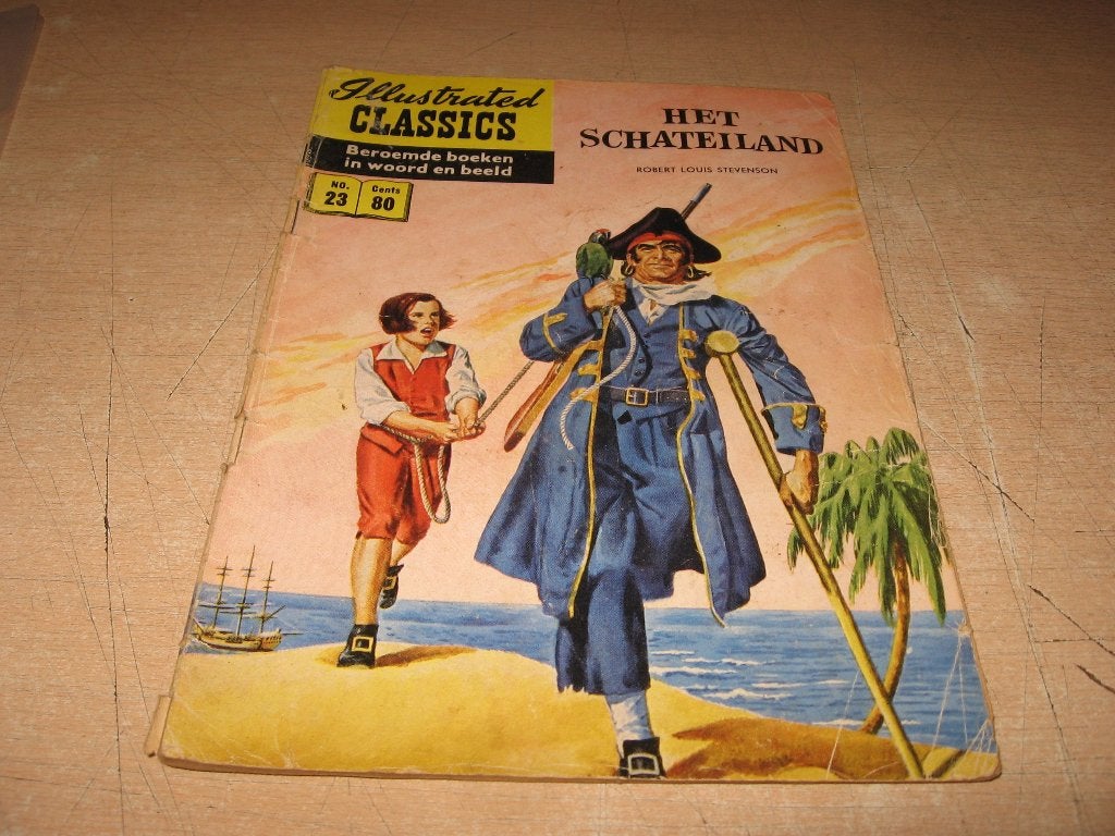 Illustrated Classics     23     het Schateiland, Eén stripboek, Ophalen of Verzenden, Gelezen