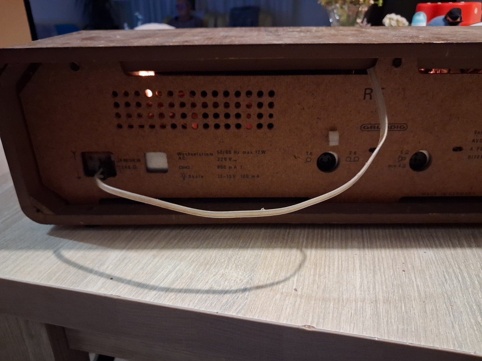 Vintage Grundig Radio - Klassieke Transistorradio, Ophalen of Verzenden, Niet werkend, Transistorradio