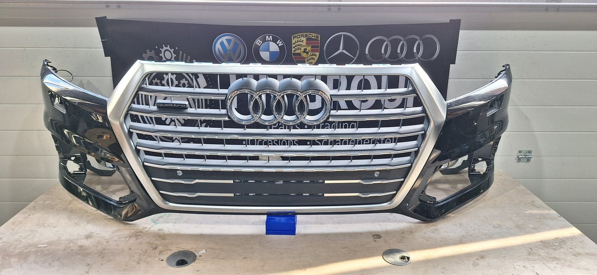 Voorbumper Audi Q5, Gebruikt, -, Voor, -