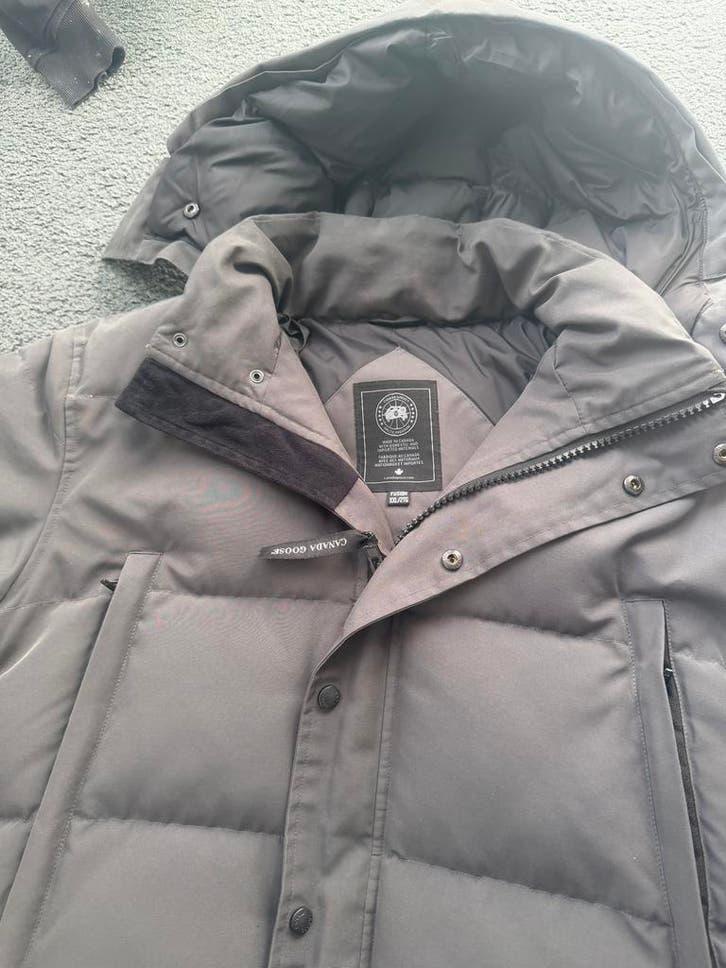 Canada Goose Macmillan Parka XXL, Kleding | Heren, Ophalen, Zo goed als nieuw, Maat 56/58 (XL), Grijs